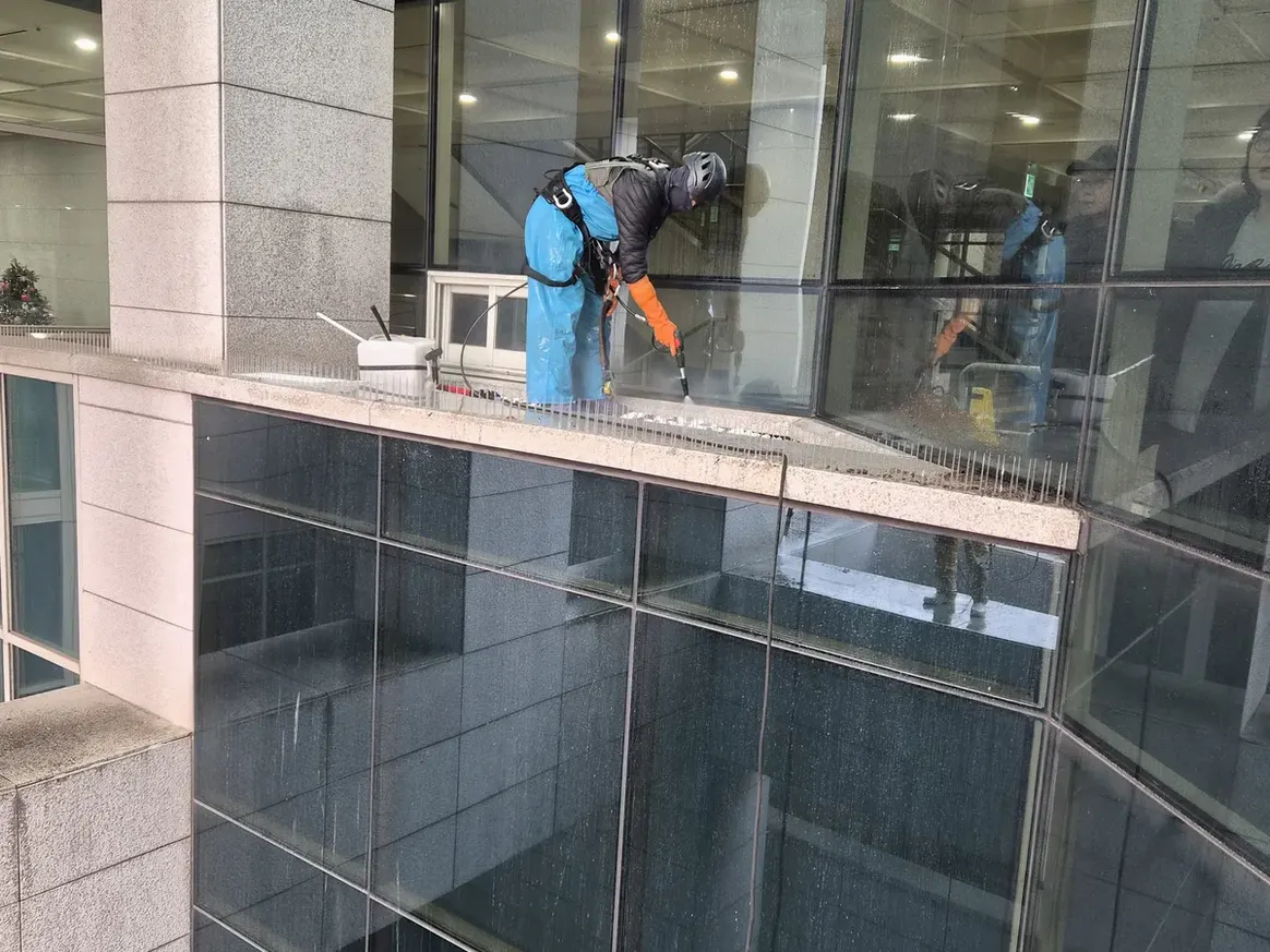 광주시 경안동 건물 복도·대기 동선 야간 위생청소 사례 - 행진크린